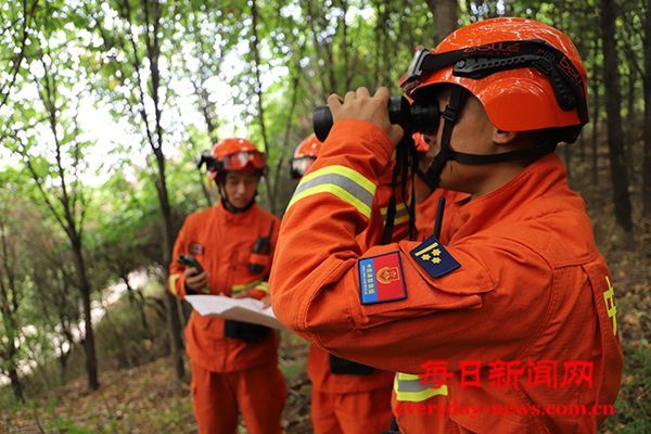国家消防救援局陕西机动队伍真打实备历练精