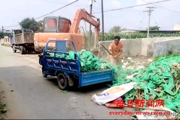 辽宁盖州市东城街道办事处推进人居环境整治