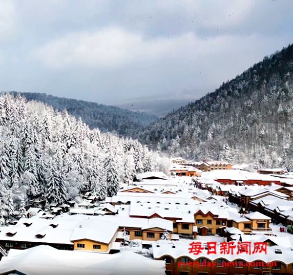 瞰龙江丨冬日雪景 诗情画意