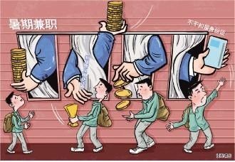高中毕业生暑期兼职乱象调查