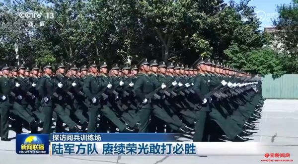 【探访阅兵训练场】陆军方队 赓续荣光敢打