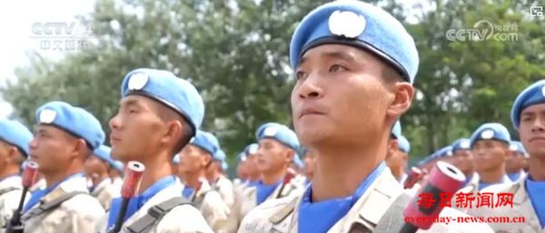 探访九三阅兵训练场丨维和部队：蓝盔勇士走