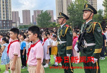 崇文尚武少年志，强国筑梦启新程